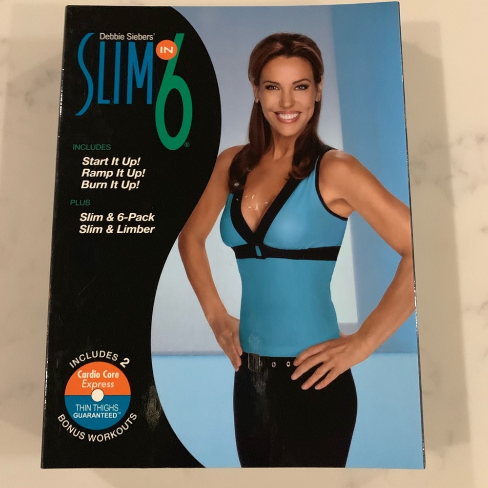 Debbie Siebers Slim in 6 Workout dvds